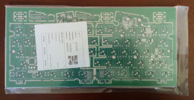 PCB out of the box, shrinkwrapped