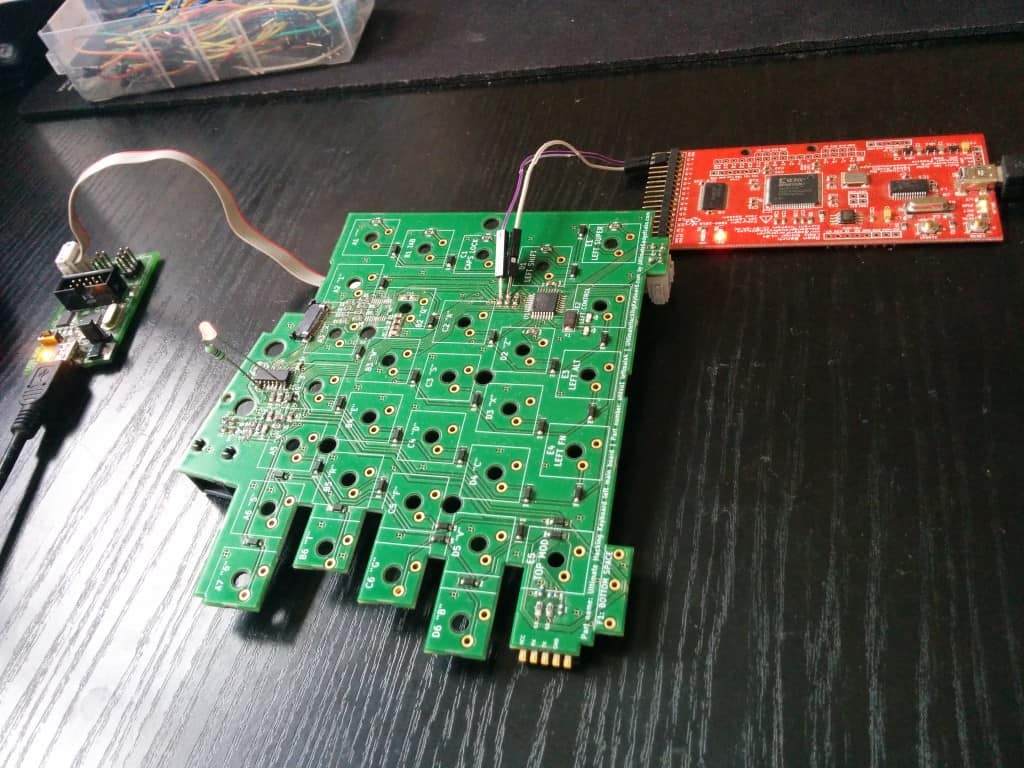 Sniffing the I2C communication of the left keyboard half with the Open Bench Logic Sniffer