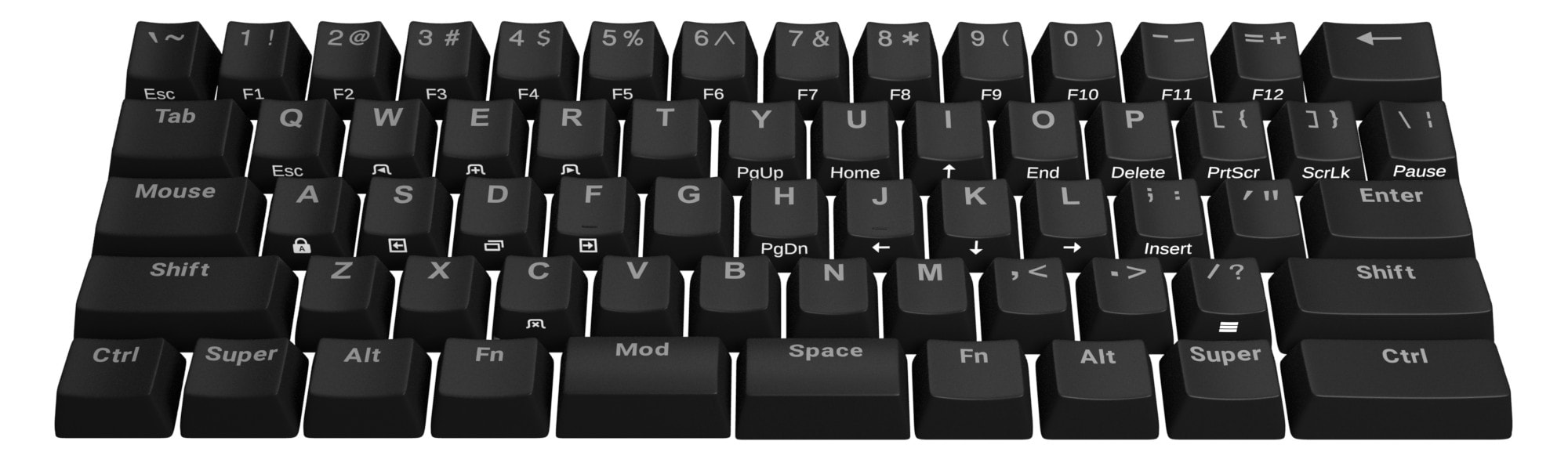 UHK 60 v2 Keycap Set – Ultimate Hacking Keyboard