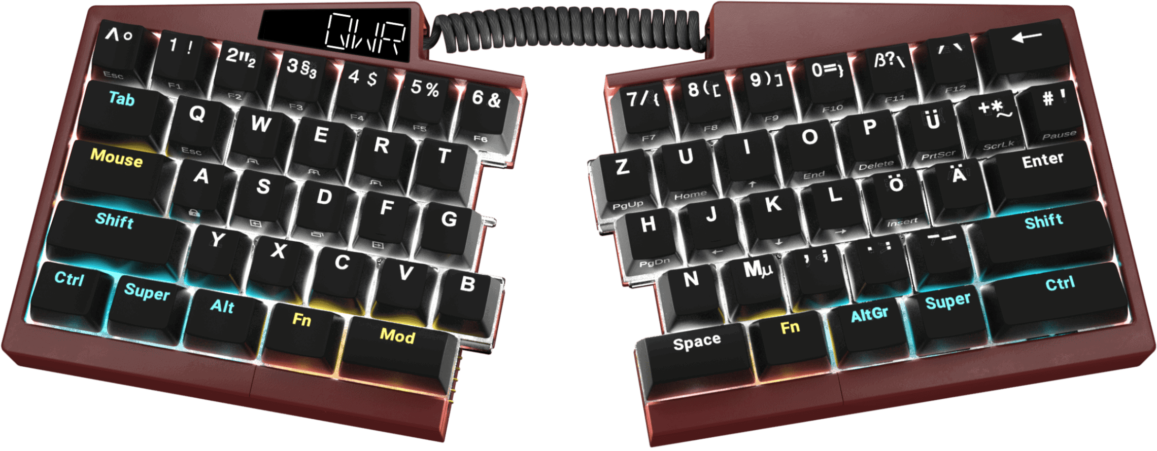 Ultimate Hacking Keyboard - The keyboard. For professionals.