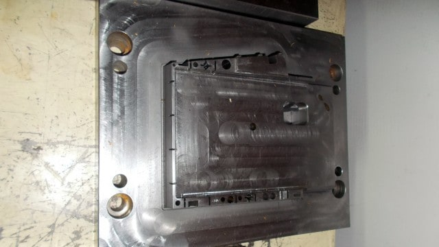 The mold of the top left case part