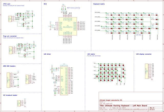 UHK PCB v6pre left schematic